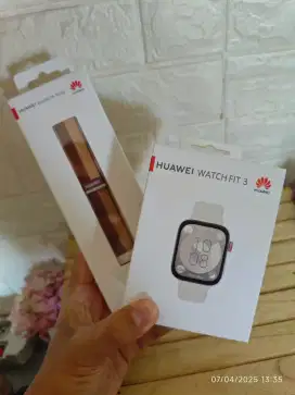 Huawei Watch Fit 3,Baru.Bonus strap original