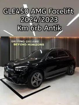 Mercedes Benz GLE 450 GLE450 AMG 2024 Hitam B8DHI Mercy Nik 2023 Km6rb