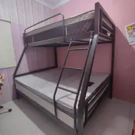 Ranjang Tingkat Besi 120/160