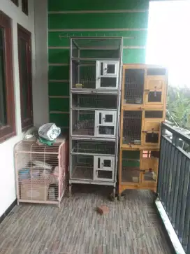 JUAL BORONGAN  Kandang Burung Bekas