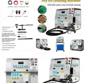 DRY ICE CLEANING MACHINE