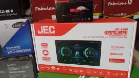 Android JEC 9inchi Free Camera Mundur Led plus pasang