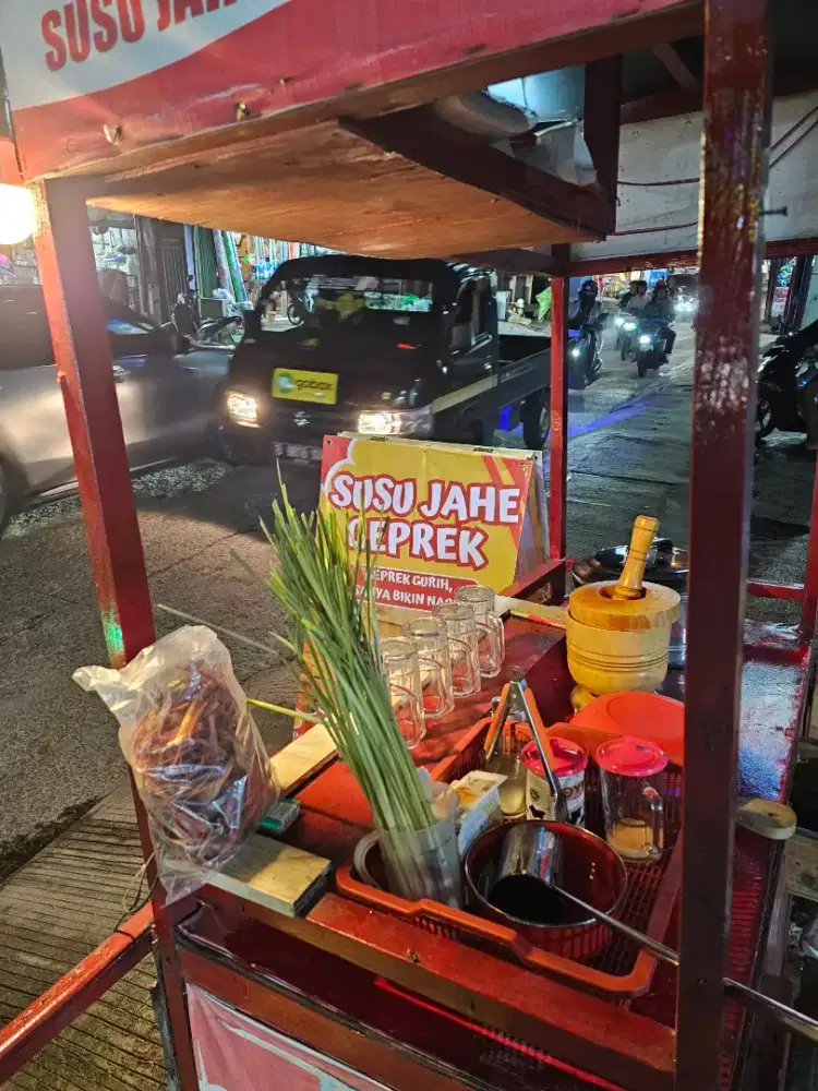 Penjaga susu jahe