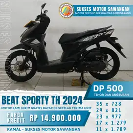 Dp murah angsuran terjangkau guys yuk order BEAT SPORTY TH 2024 Second