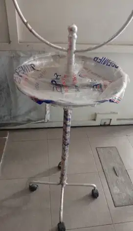 Tangkringan Perch stand  buat burung Parrot Elegand mewah ada roda nya