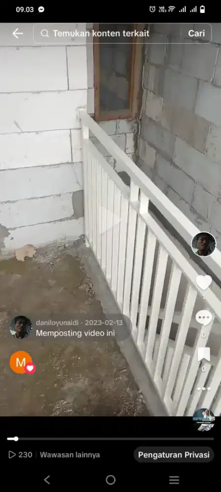 Jasa las kanopi pagar relling balkon