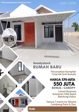 1 unit terakhir rumah di cihanjuang lokasi premium dekat gegerkalong