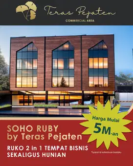 6 UNIT RUKO DI PEJATEN  MENGHADAP JALAN RAYA PEJATEN !