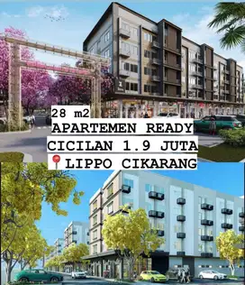 Apartemen 1.9 Jt/ Bulan Dekat Mall Lippo Cikarang Residence Real Est