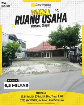 Ruang usaha cemani Grogol
