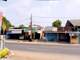 DIJUAL Lahan Usaha di pinggir jalan raya Jatiasih pd.Gede kota Bekasi