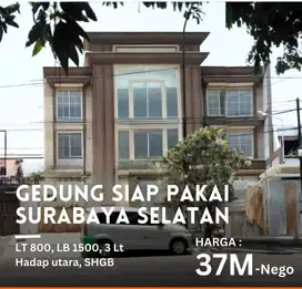HOT LISTING Dijual Gedung Komersial Surabaya Selatan