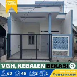 Rumah dijual Baru Gading Harapan, Kebalen 15 menit Stasiun Bekasi, SHM