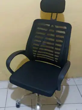 Kursi Kantor Kerja Komputer Sandaran Sekepala Baru