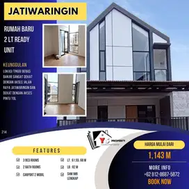 JATIWARINGIN RUMAH BARU SCANDINAVIA READY UNIT, BONUS AC & CANOPY 214