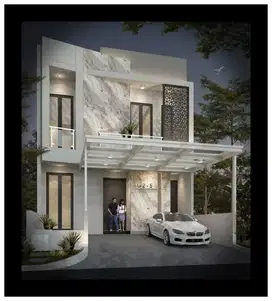 jual rumah mewah 2 lantai mocca vrbana daerah graha family