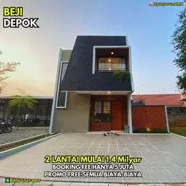 Rumah Dijual Di Kukusan Beji Kota Depok & Hanya 650 m dari Tol Kukusan