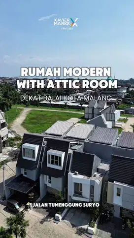 Rumah baru modern minimalis 3 lantai tumenggung suryo malang
