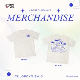Kaos Merchandise Official Kaos Polos Jaya