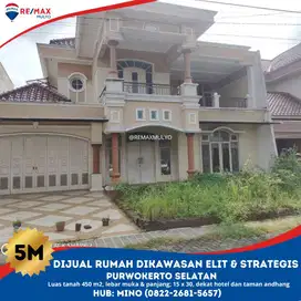 Dijual Rumah Mewah 2 Lantai Di Kawasan Elite Purwokerto