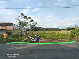 Tanah murah strategis dekat exit toll Gamping, UGM dan Malioboro