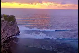 Tanah Cliff Front full sunset Tebing Uluwatu