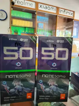 Infinix Note 50 Pro RAM 8/256GB,
Brg Segel Ori Garansi Resmi 1TH,