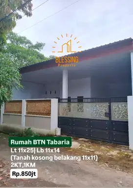 rumah baru bangak kelebihan tanah di manuruki
