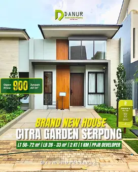 Citra Garden Serpong Type 1 Lantai