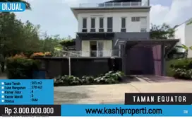 Rumah HOOK Siap Huni Di Cluster Taman Equator Sentul City