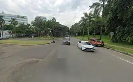 Tanah Lippo Cikarang: LT 4003 m2 bisa + 3370 m2, Pinggir Jalan Utama