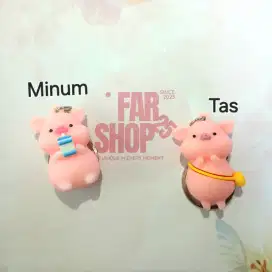 Gantungan Kunci Karakter Babi — Lucu, Gemes, Kekinian