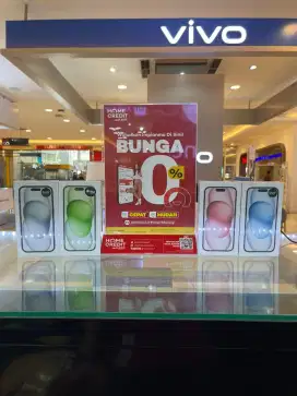 iPhone 15 dengan 0 % dan tanpa dp