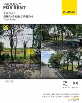 Disewakan Tanah di Gebang Ilir Cirebon