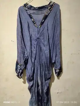 kaftan jumputan mewah