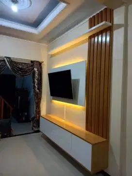 Kabinet Lemari dan Backdrop TV
