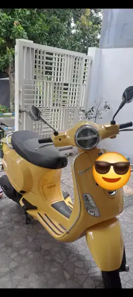 Vespa LX 125 Tahun 2022 KM Rendah Terawat