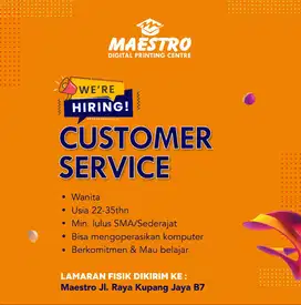 CUSTOMER SERVICE Digital Printing