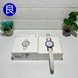 Huawei Watch GT 5 41mm White Leather Garansi Resmi Indo Fullset Mulus