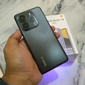 Redmi note 14 5G 8/256 black fullset like new