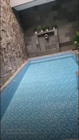 Dijual Rumah Siap Huni, Furnished, ada private pool di Taman Yasmin