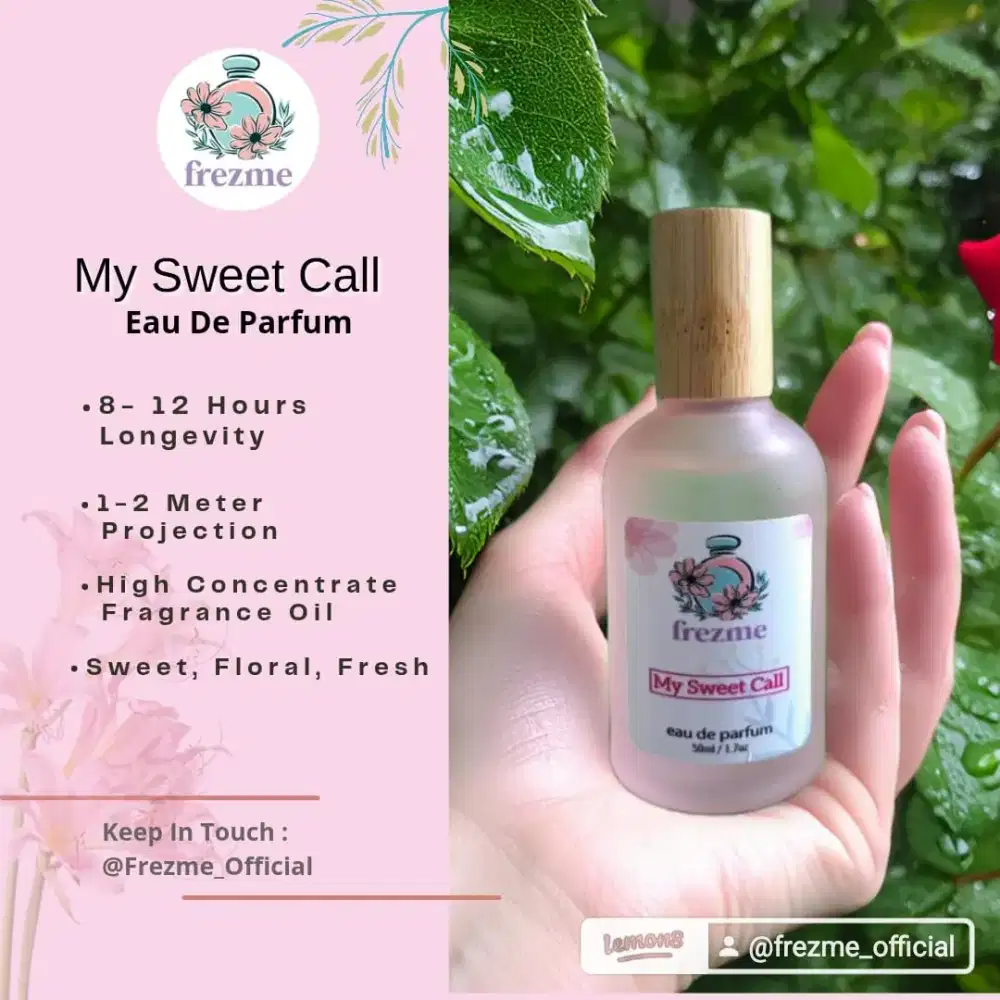 Frezme Eau De Parfum 50ml - My Sweet Call