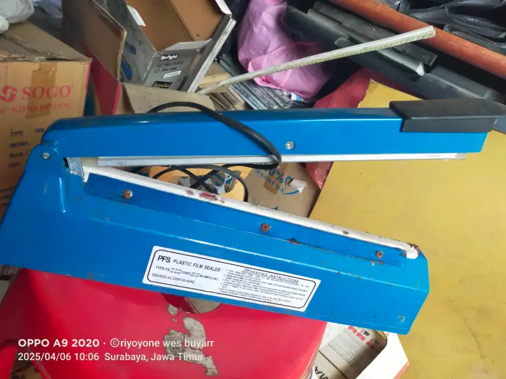 Press Sealer / Perekat plastik