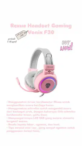 Headphone gaming rexus F30