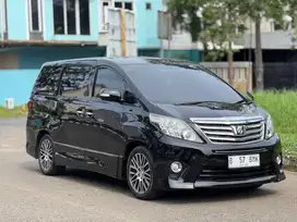 TOYOTA ALPHARD S AT 2012 HITAM GOOD CONDITION