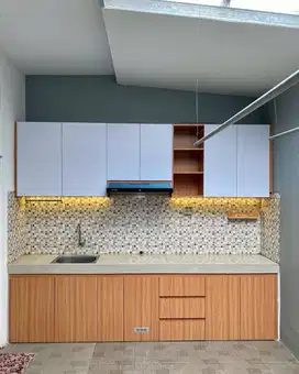 Interior Desain KITCHENSET  Backdrop Tv - Design Wardrobe Kitchen Set