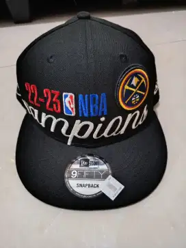 Topi New Era 9fifty NBA Champions 2022 Philadelphia Denver Nuggets