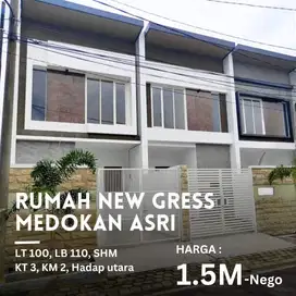 1M-AN RUMAH BARU GRESS 2LANTAI MEDOKAN ASRI SURABAYA