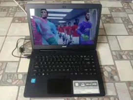 Laptop ACER Slim + SSD + Ram 10 GB + Windows 11+ Batre AWET +Siap pake