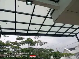 Kanopi kaca mewah